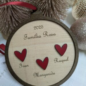 bola de natal Família