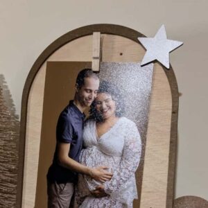 moldura natal família