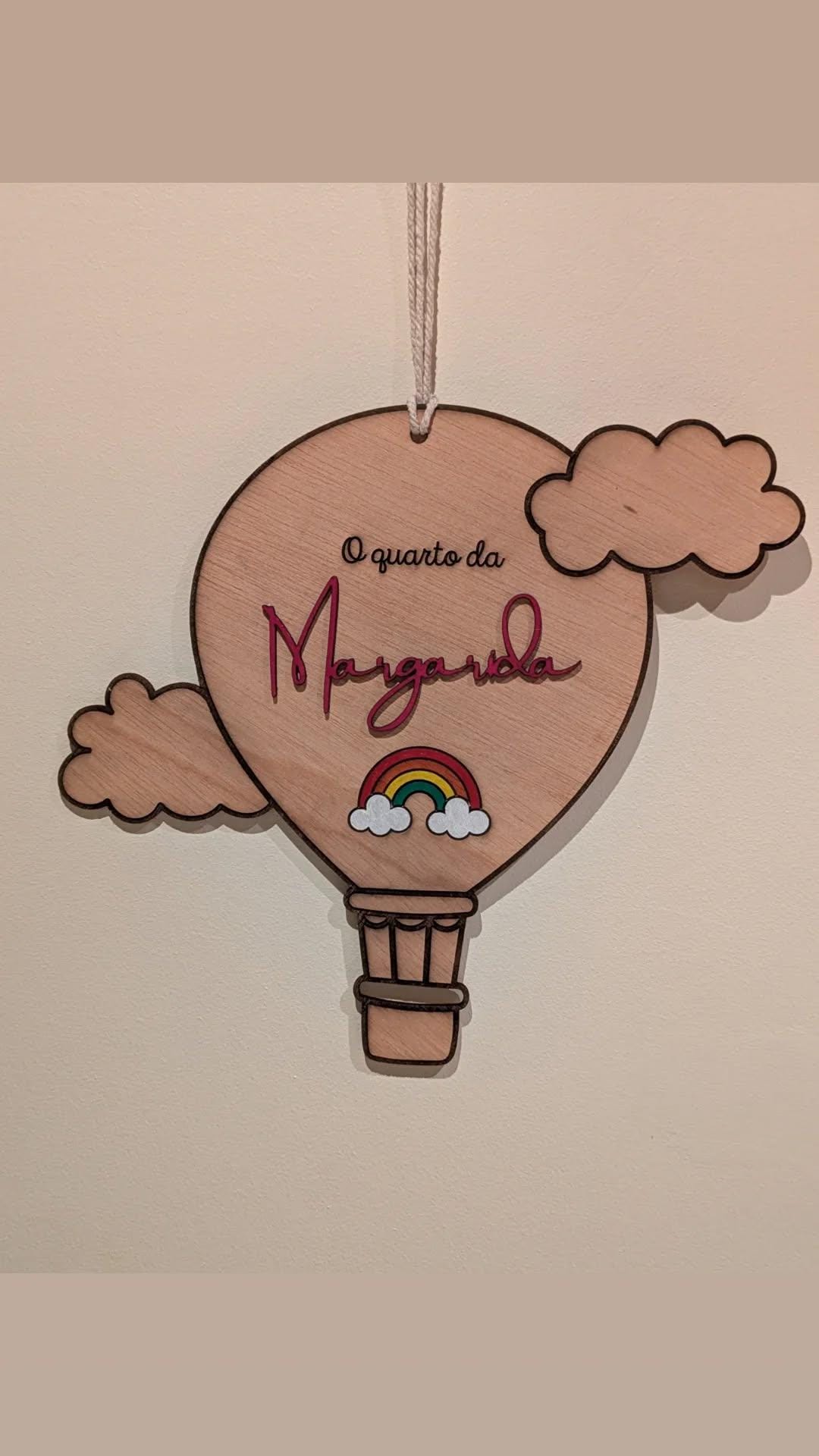 Nome em balão Nome em balão