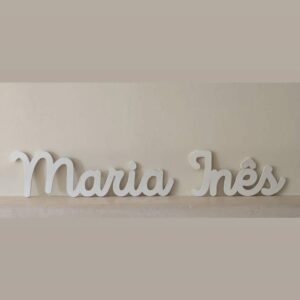 Nomes de Parede nome madeira simples branco