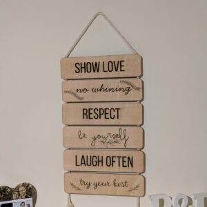 Decoração placa decorativa de parede