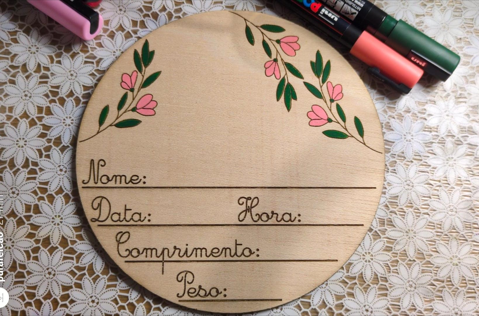 placa de registo balão ar quente (copy) Placa de registo Flores